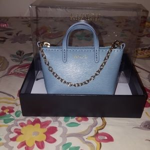 RL Mini tote bag charm/key chain